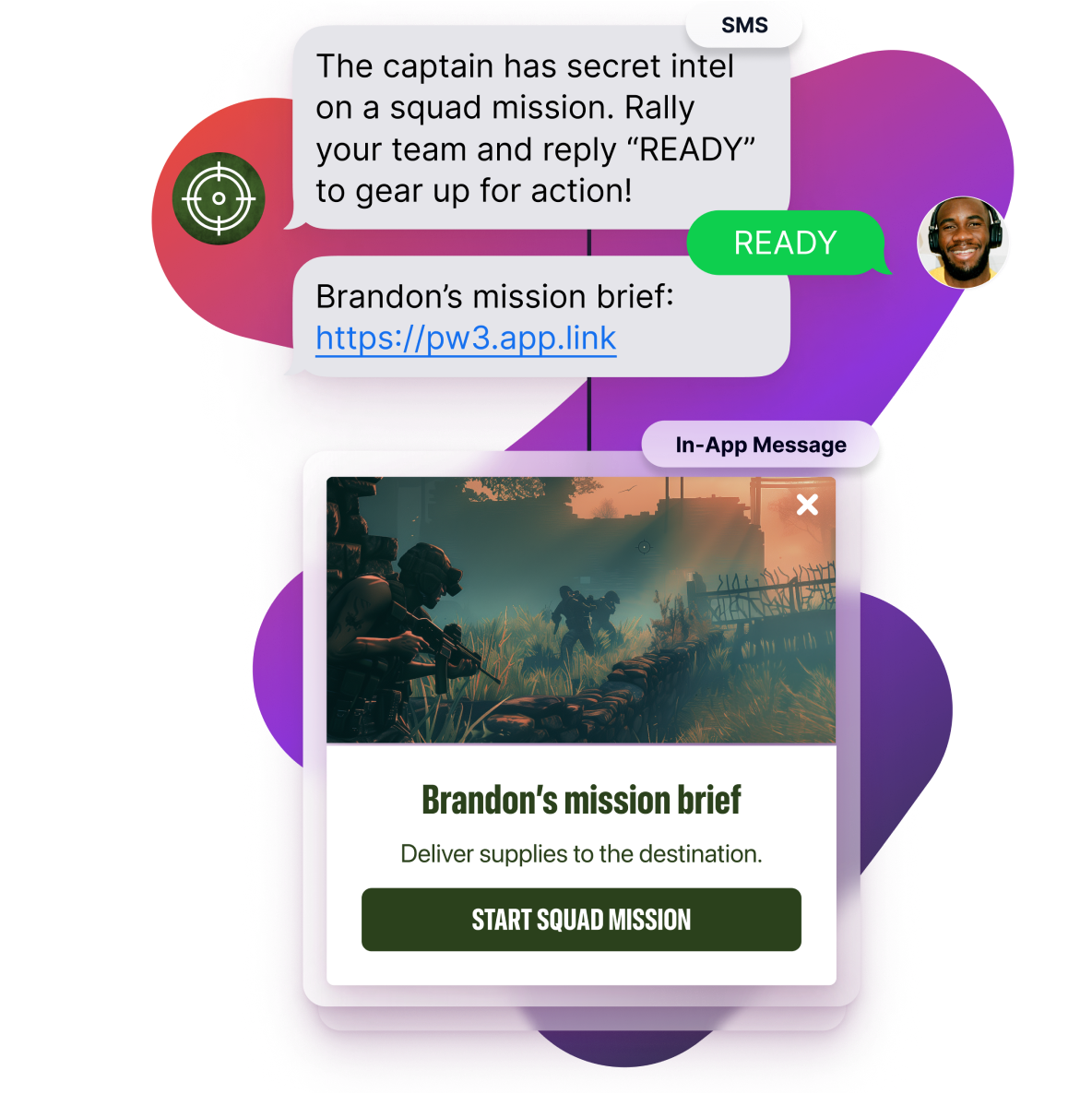 brandon 's mission brief deliver supplies to the destination