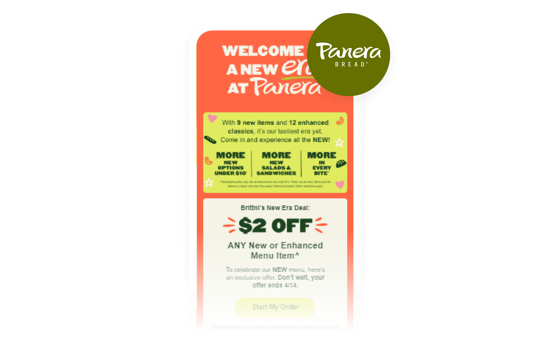 Panera Bread Leverages Braze to Drive Retention and Growth During Historic Menu Transformation