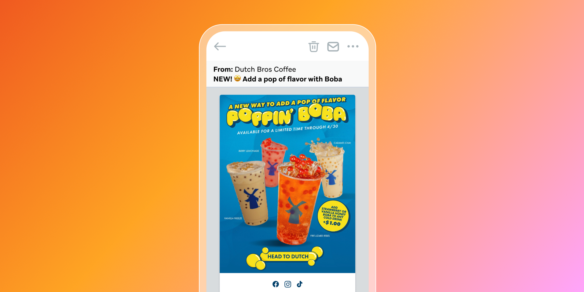 Messages from Dutch Bros