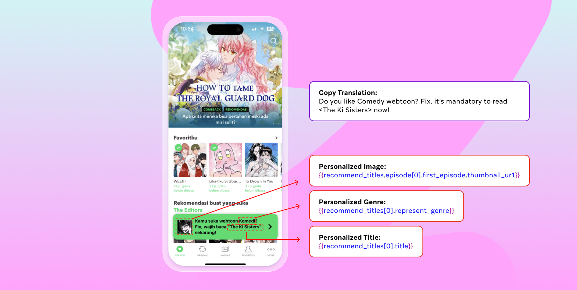 a screenshot of how to tame the royal guard dog
