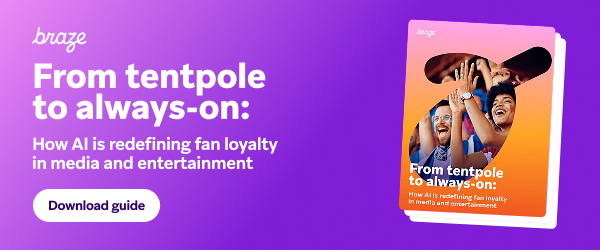 From tentpole to always-on: How AI is redefining fan loyalty in media and entertainment