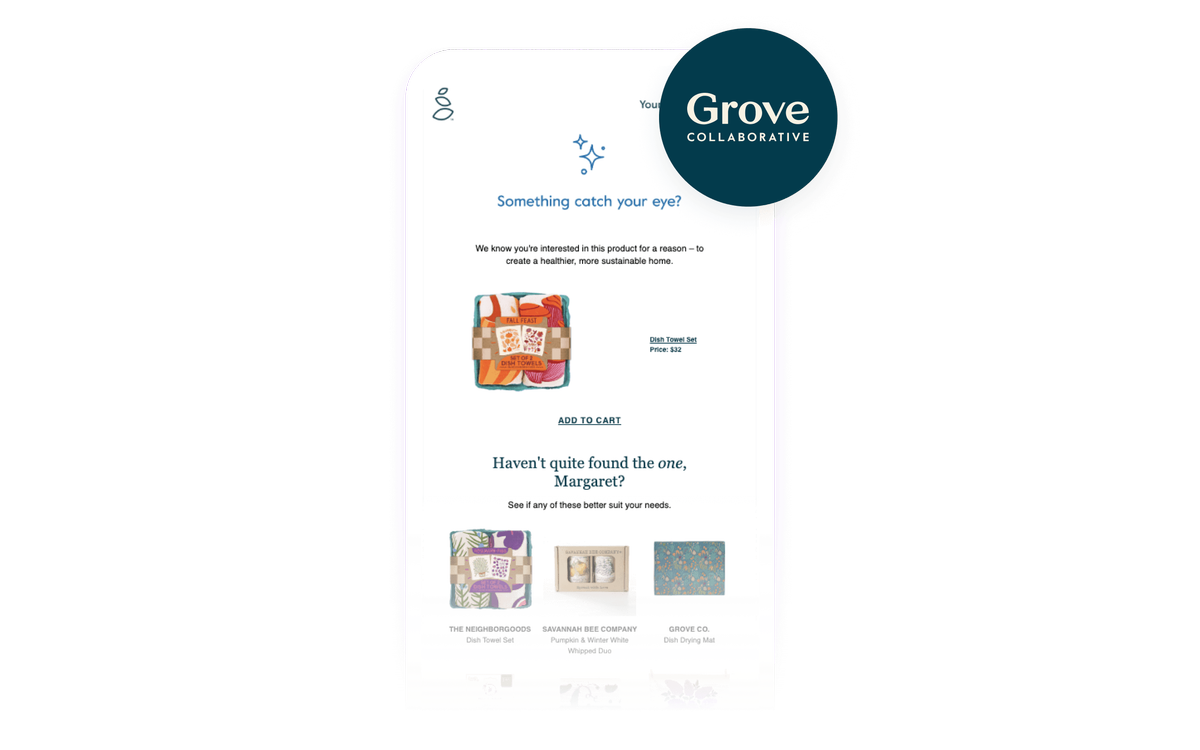 Grove Collaborative drives sustainable growth with Braze through a targeted browse abandon campaign