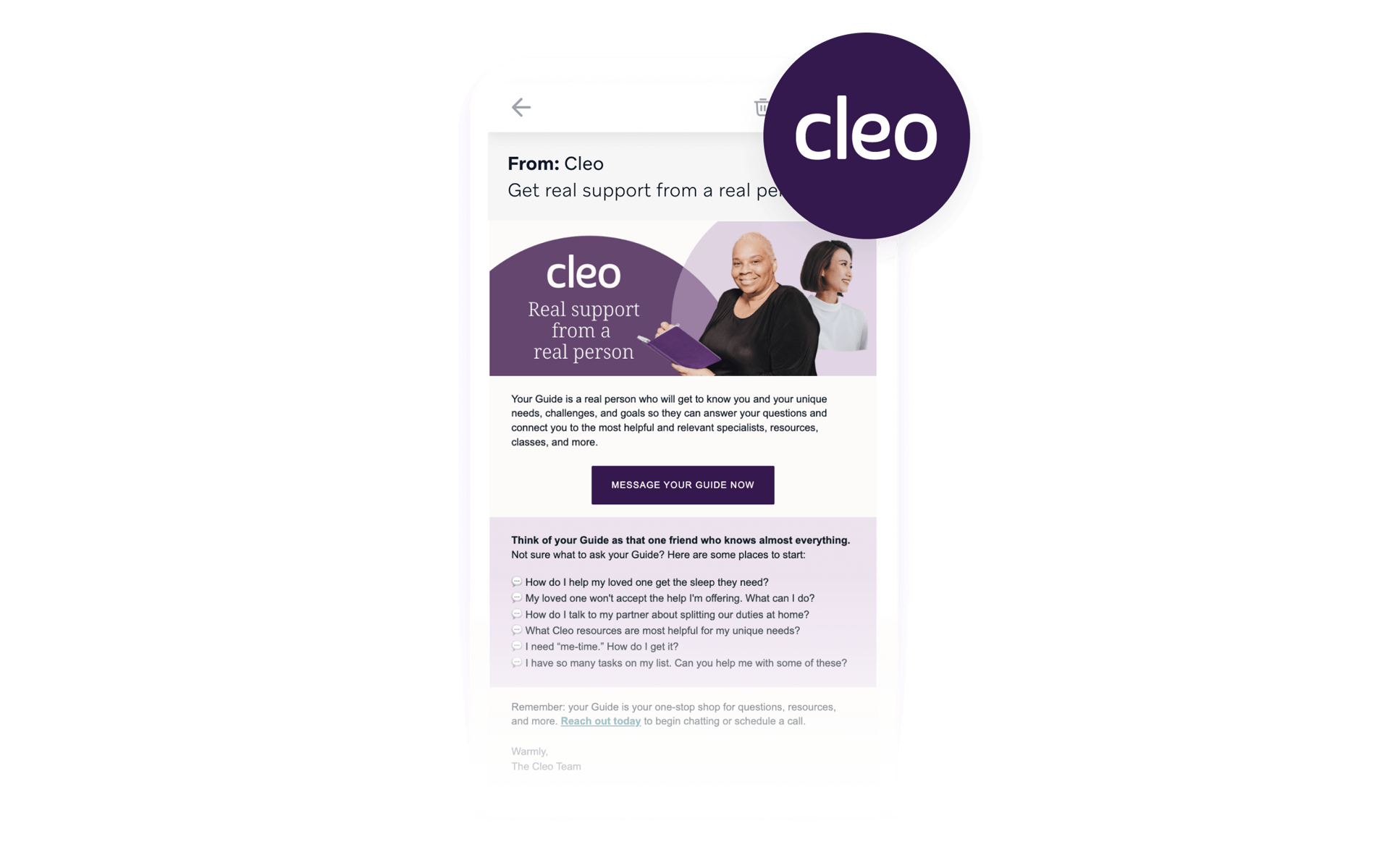 How Cleo rebuilt its welcome series to be as personal as the care it delivers