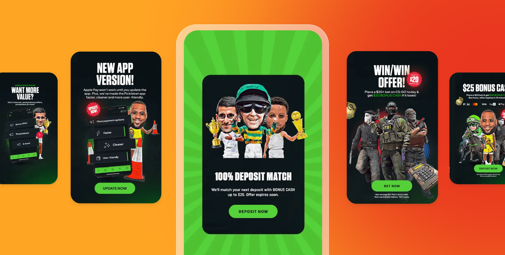 a phone with a new app version on it