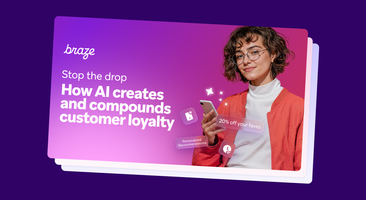 Stop the drop: How AI creates and compounds customer loyalty guide