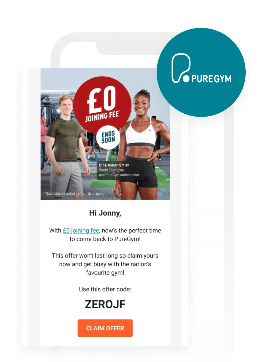 PureGym Boosts Conversions 206% with Braze-Powered Cross-Channel Campaigns