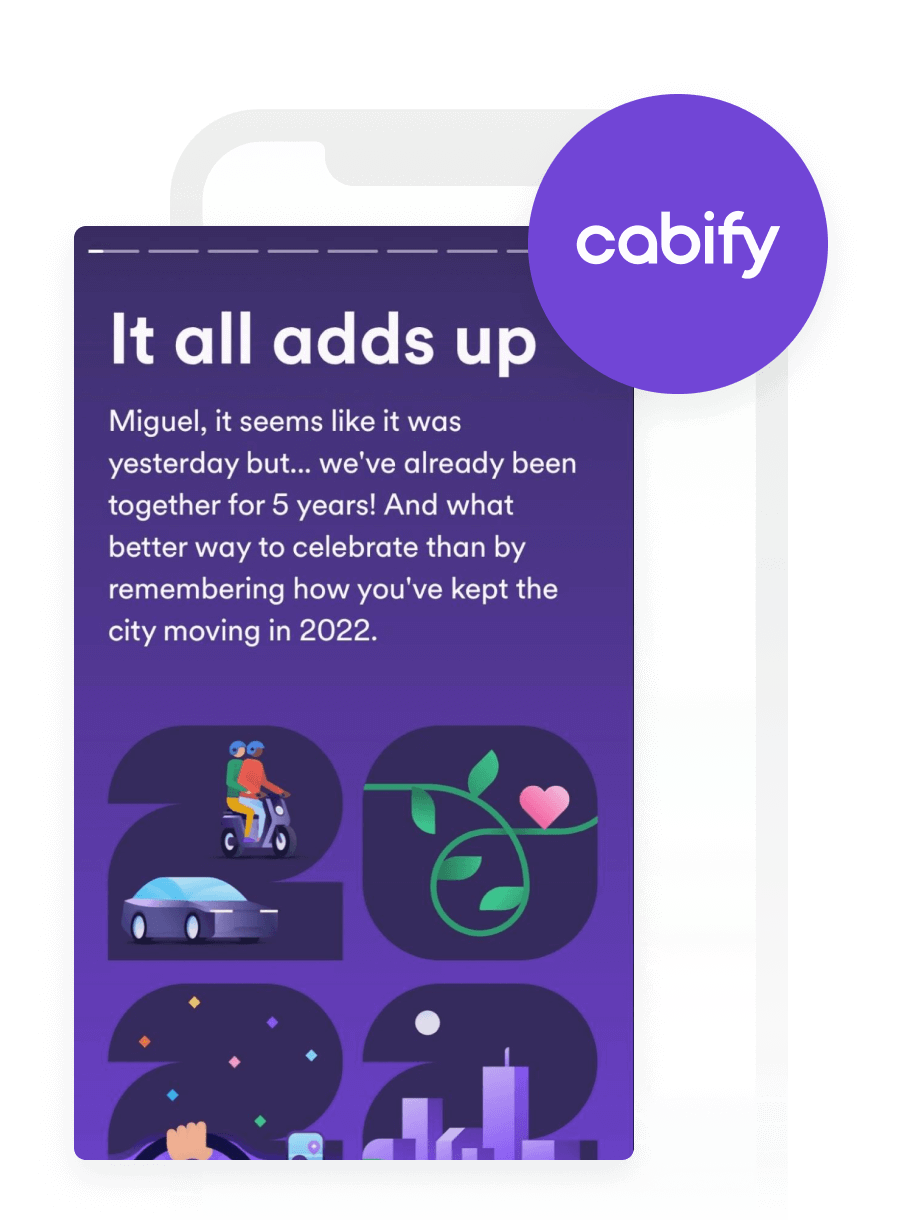 How Cabify Built a Year-End Campaign That Deepens Relationships With Their Customers