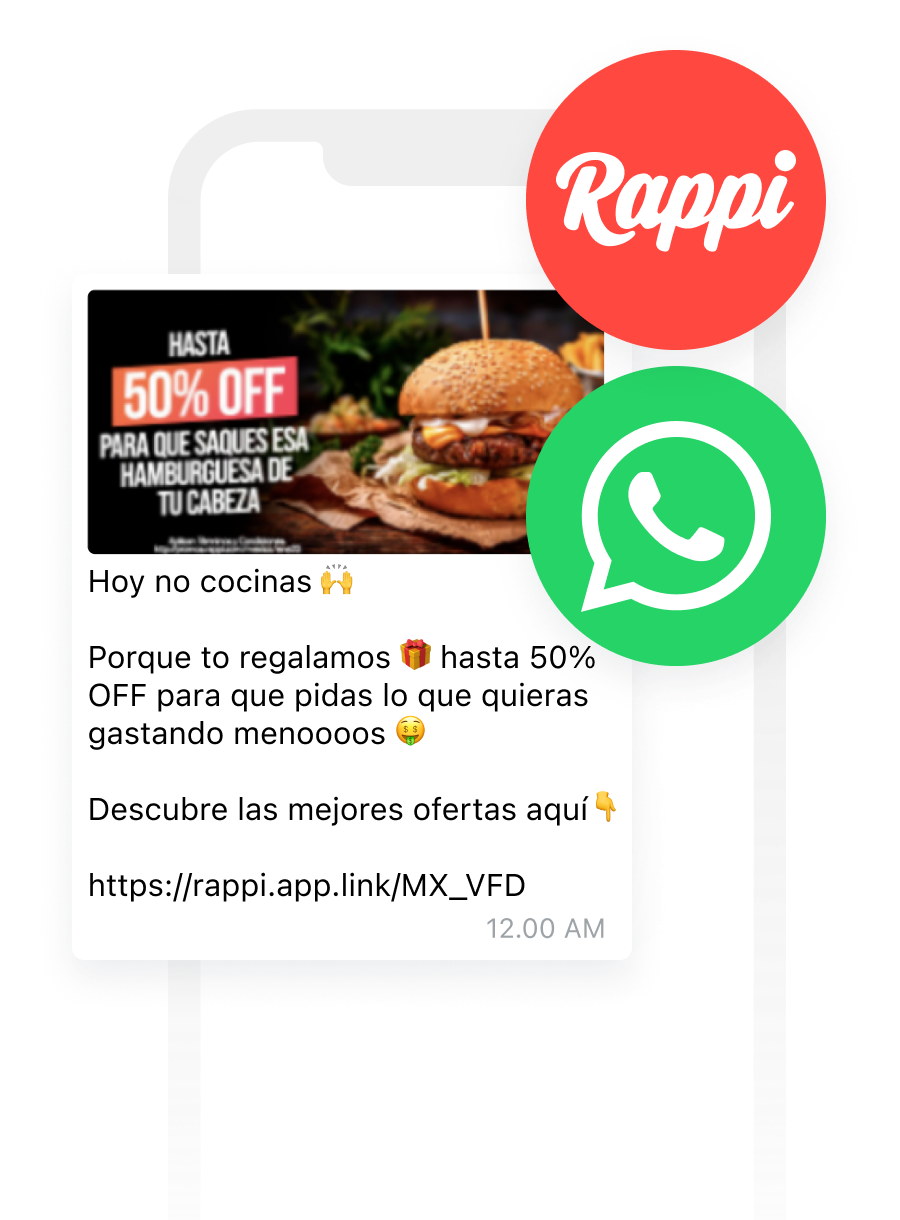 Rappi Reactivates Lapsed Users and Increases Purchases With WhatsApp