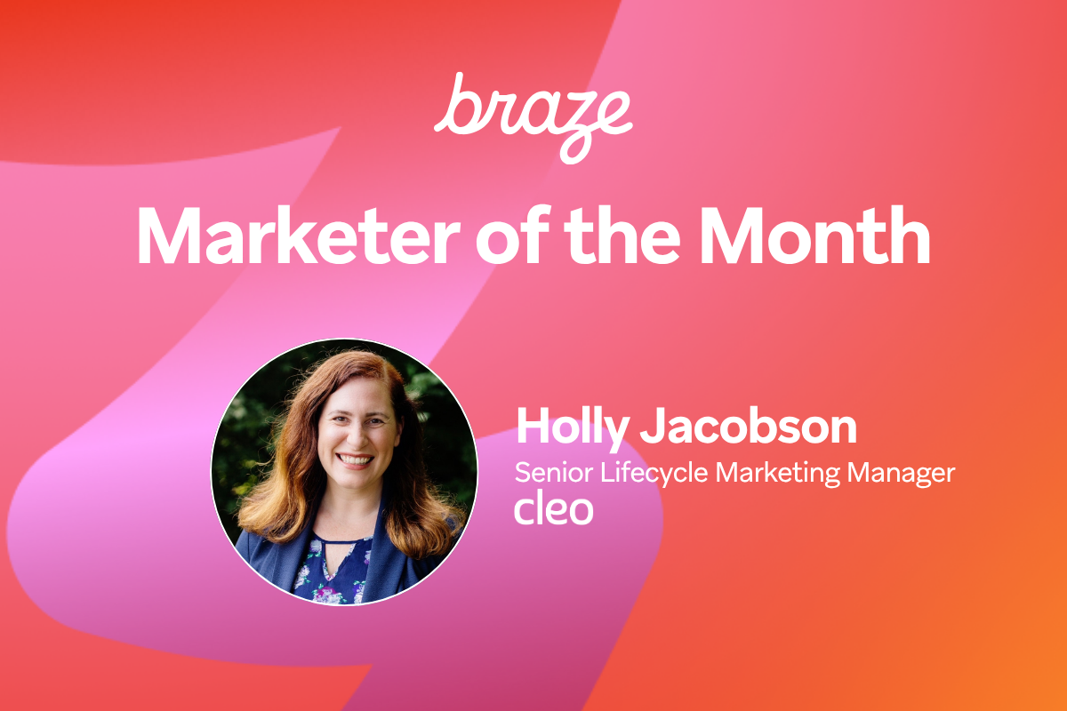 July 2026 Bonfire Marketer of the Month: Cleo’s Holly Jacobson
