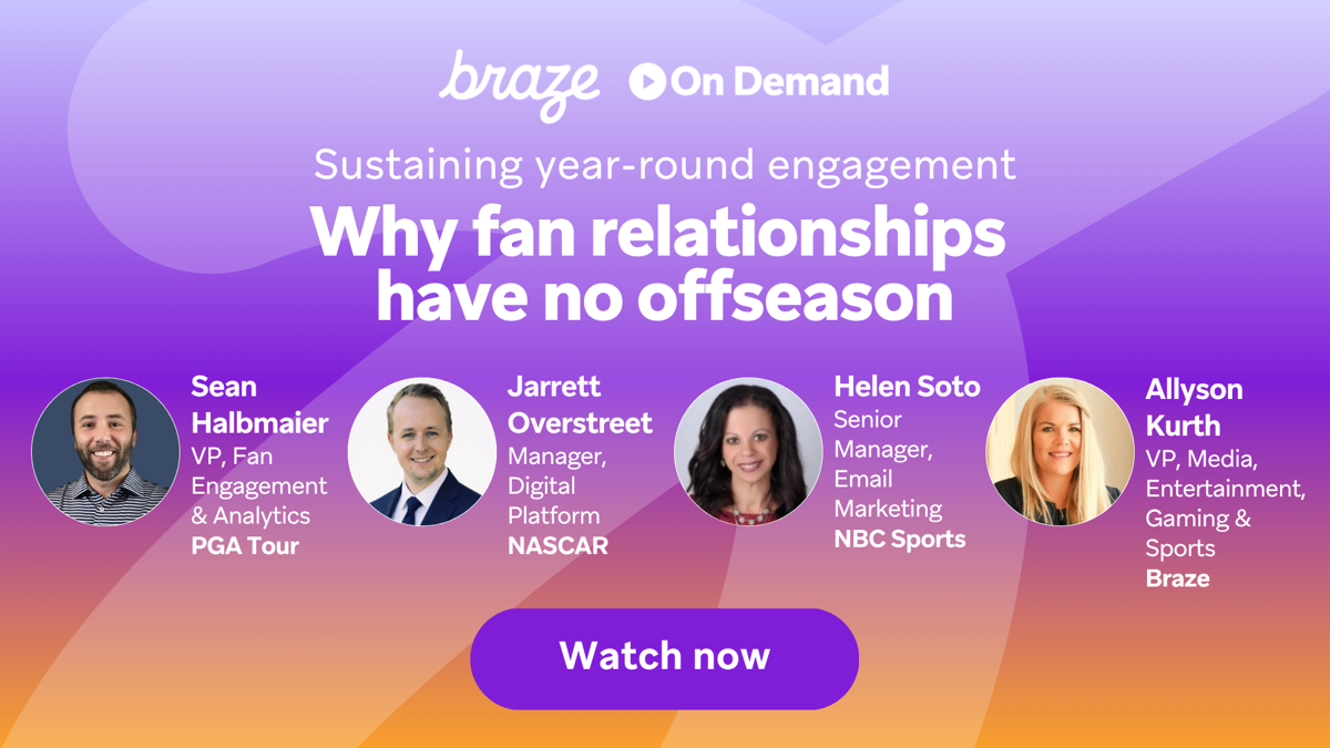 Sustaining year-round engagement: Why fan relationships have no offseason